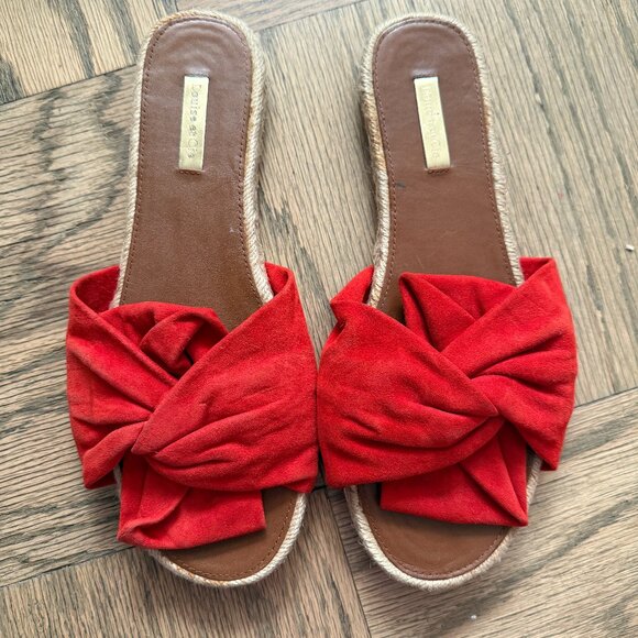 Louise et Cie Red Sandal - Size 10 - Picture 1 of 4